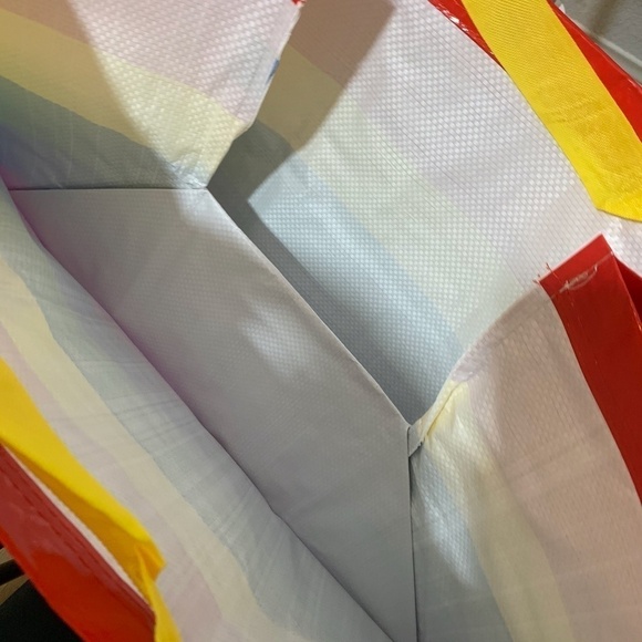 IKEA Rainbow Striped Pride Large Tote Bag - Picture 5 of 5